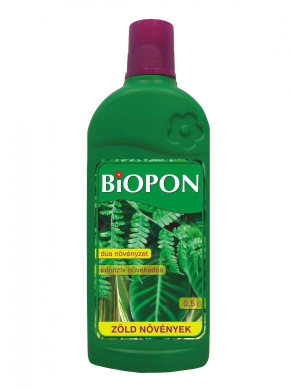 Biopon zöld növény tápoldat 0,5l