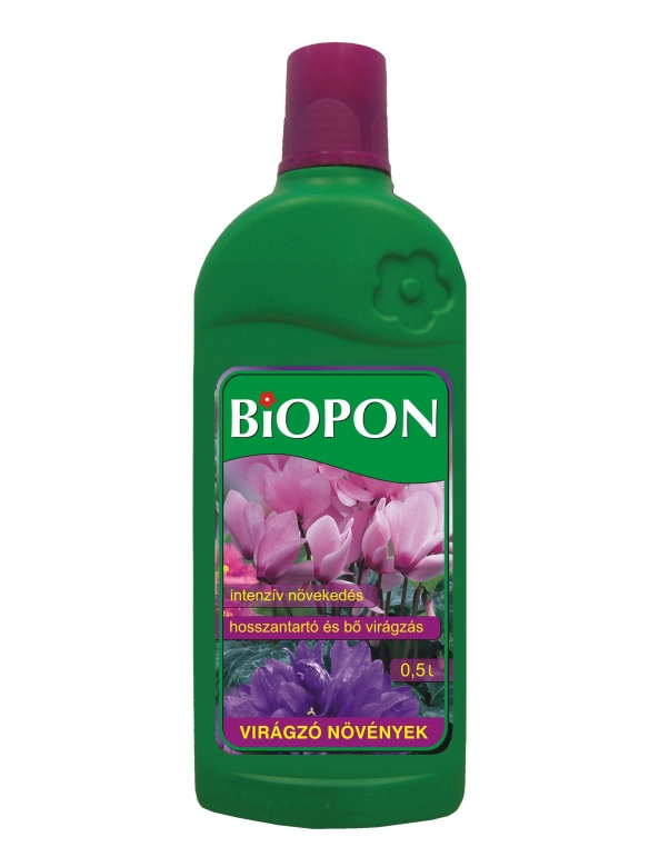 Biopon virágzó növény tápoldat 0,5 l