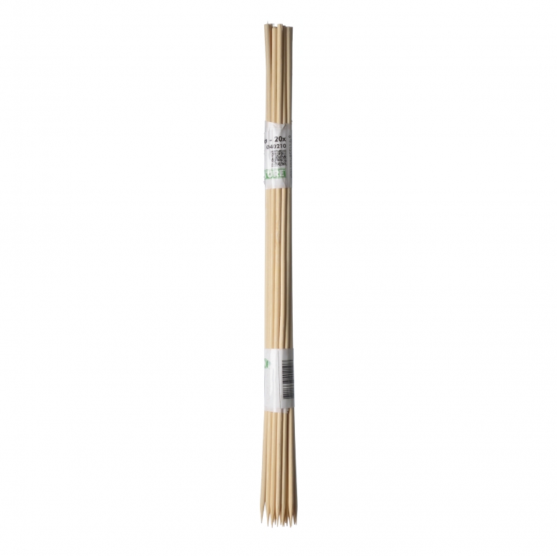 Bambusz pálca 40 cm 15 db natúr