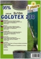 Árnyékoló háló GOLDTEX230 2x10m zöld 95 százalék