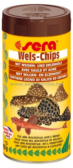 sera wels-chips 250 ml haleledel