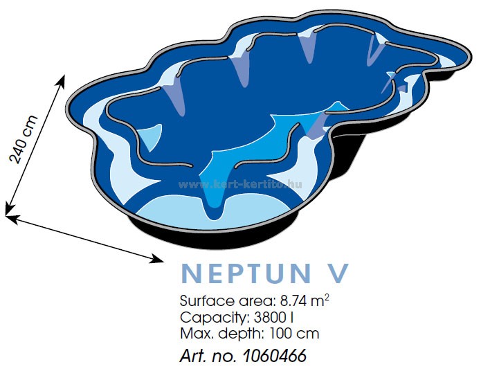 Ubbink Neptun V tómeder