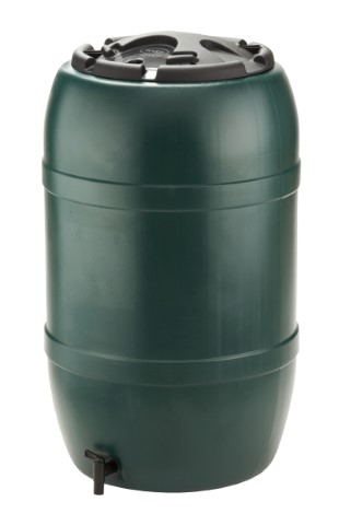 Esővízgyüjtő 120l zöld műanyag 81 x 50 cm