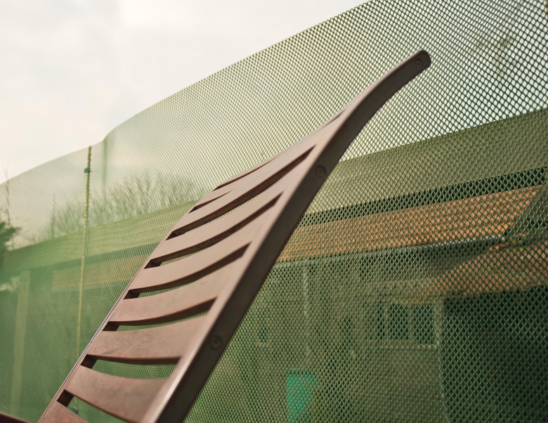 Szélfogó kerítés, rögzítővel,zöld 1 x 3 m