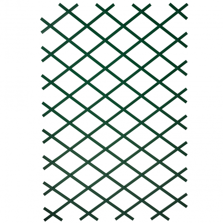 Műanyag ollós rács zöld 50 x 150 cm
