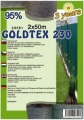 Árnyékoló háló GOLDTEX230 2x50m zöld 95 százalék