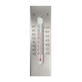 Hőmérő fali alumínium 23 x 7 x 1 cm