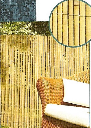Hasított bambusz térelválasztó 2 x 5 m
