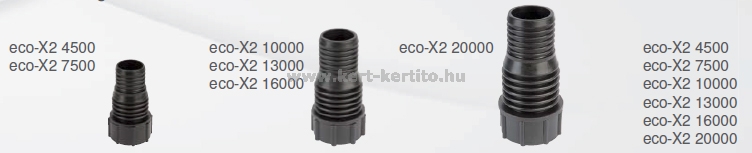 ECO-X2 tömlőcsatlakozó